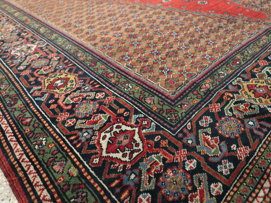 Antique Persian Fereghan Carpet, No.29420 - Staging