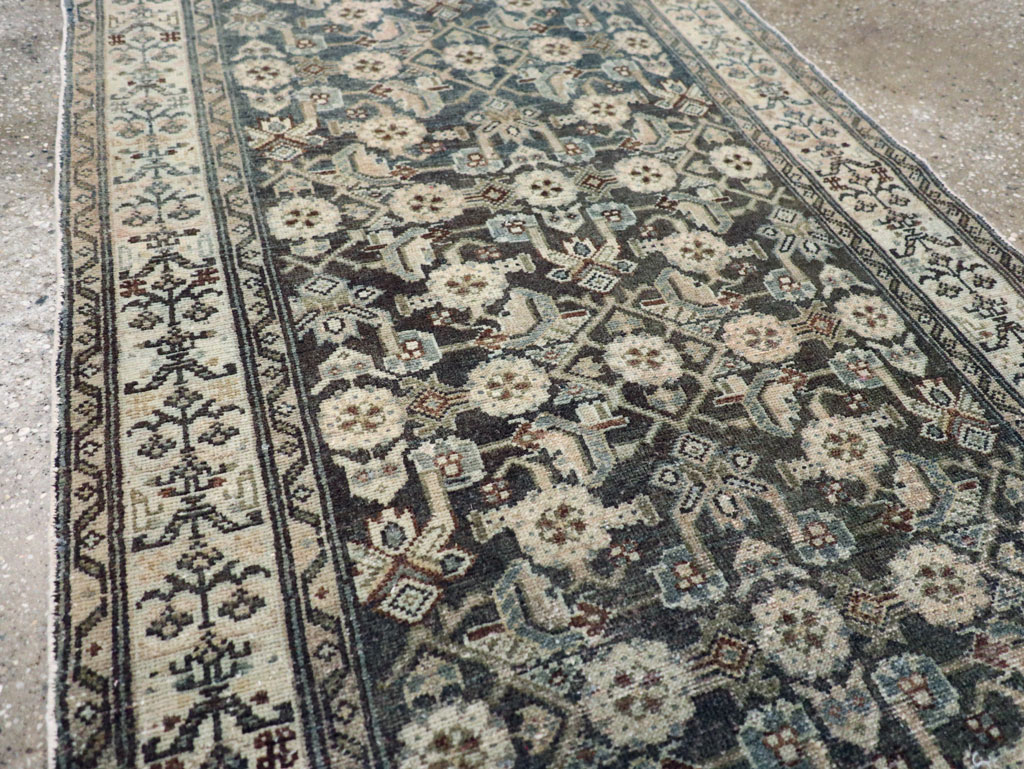 Vintage Persian Malayer Runner, No.29429 - Staging
