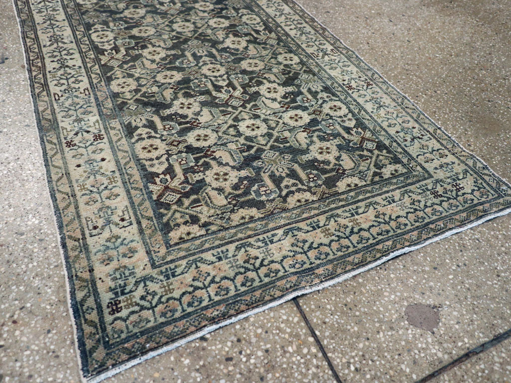 Vintage Persian Malayer Runner, No.29429 - Staging