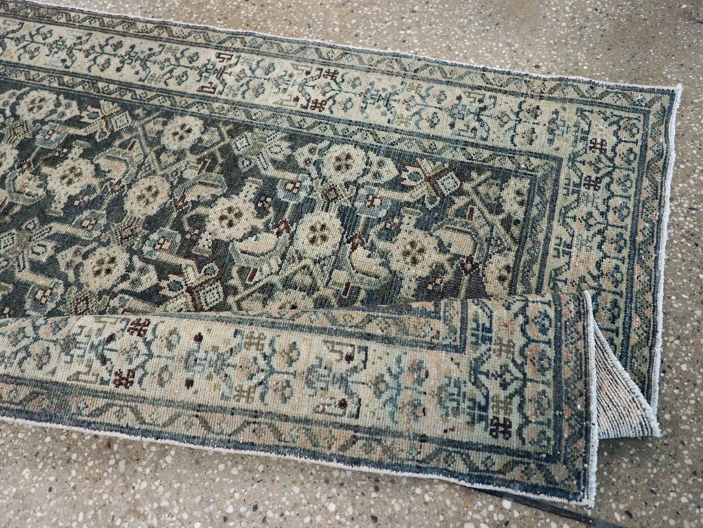 Vintage Persian Malayer Runner, No.29429 - Staging