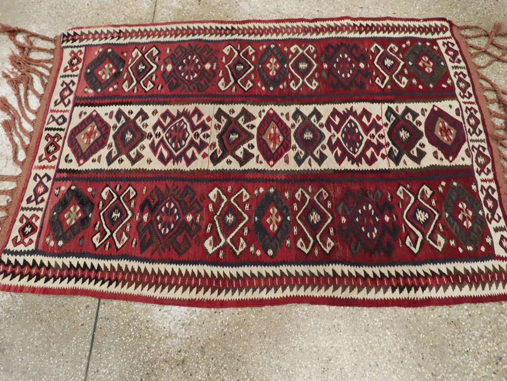 Vintage Turkish Kilim, No.29441 - Staging