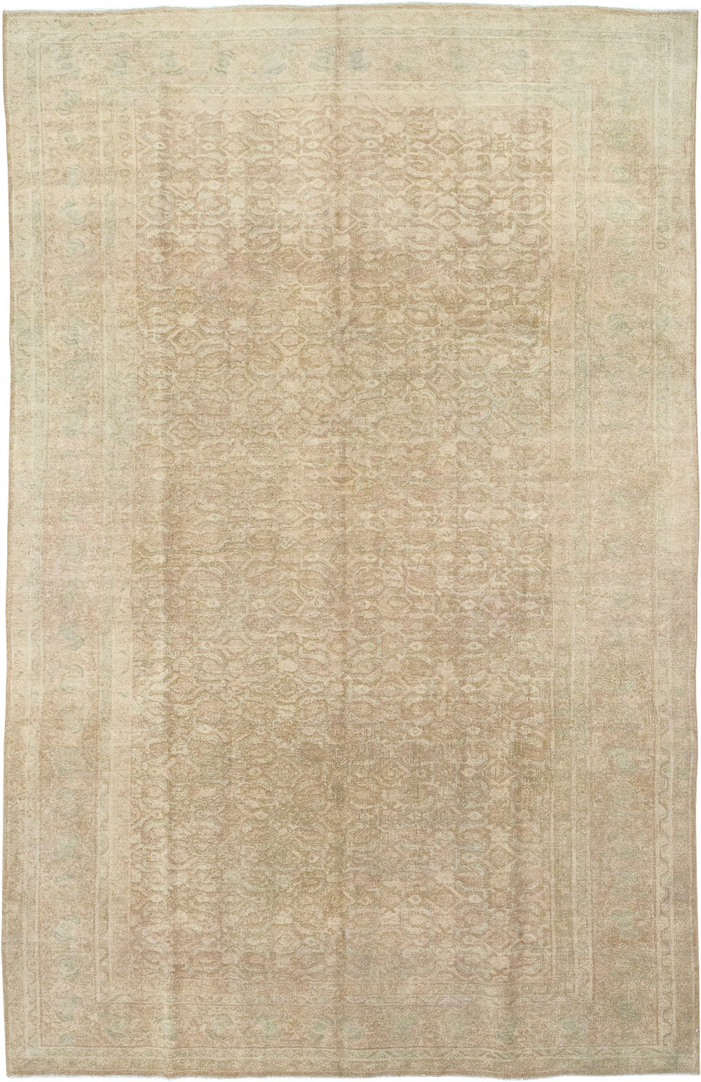Antique Persian Mahal Carpet, No.29444 - Staging