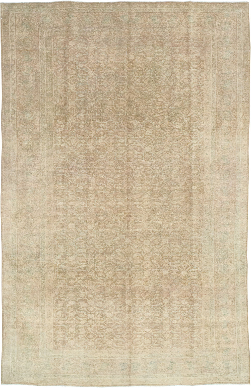 Antique Persian Mahal Carpet, No.29444 - Staging