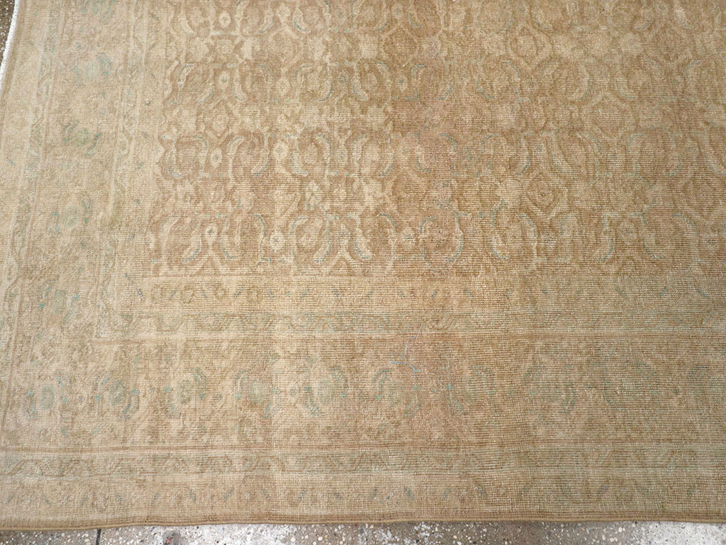 Antique Persian Mahal Carpet, No.29444 - Staging