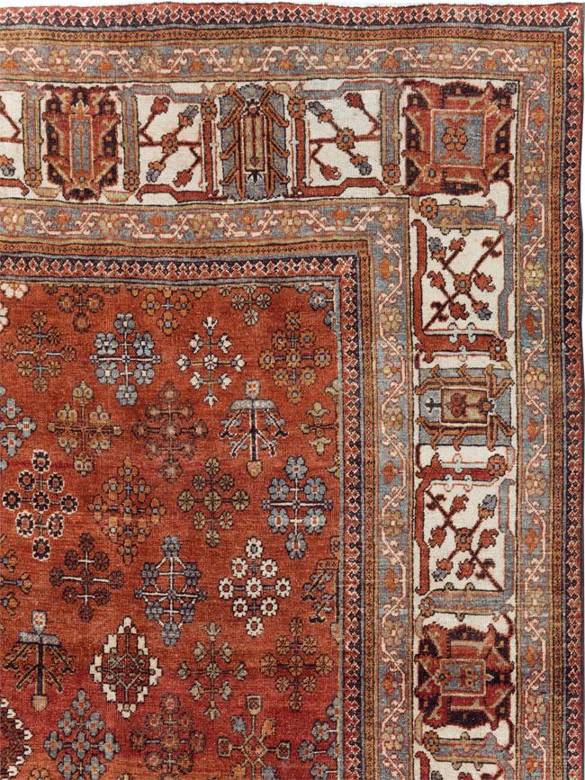 Vintage Persian Josehgan Carpet, No.29450 - Staging