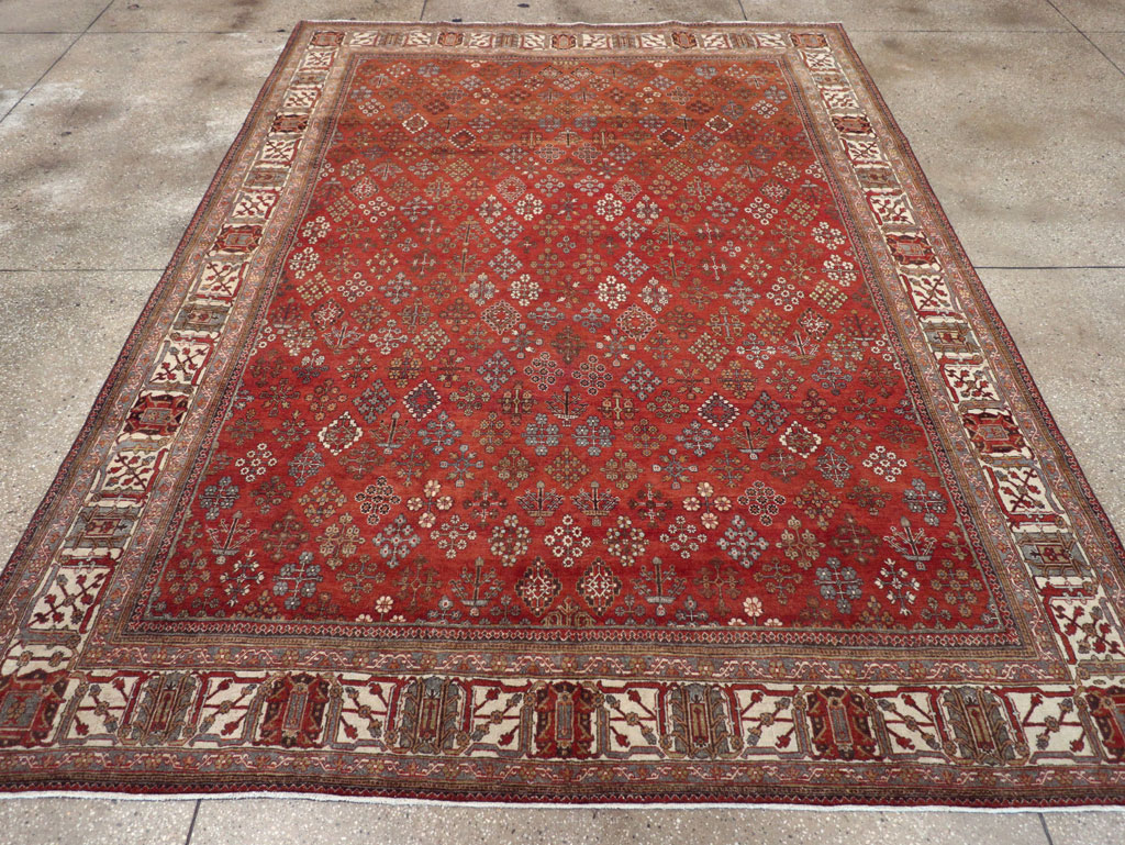 Vintage Persian Josehgan Carpet, No.29450 - Staging