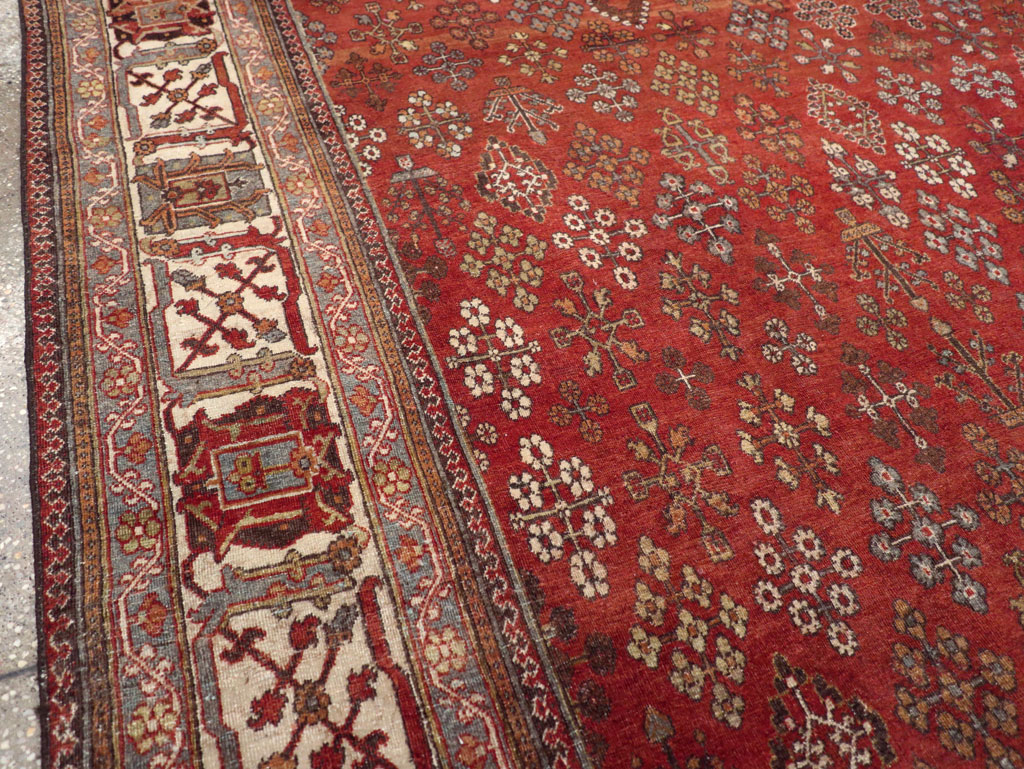 Vintage Persian Josehgan Carpet, No.29450 - Staging