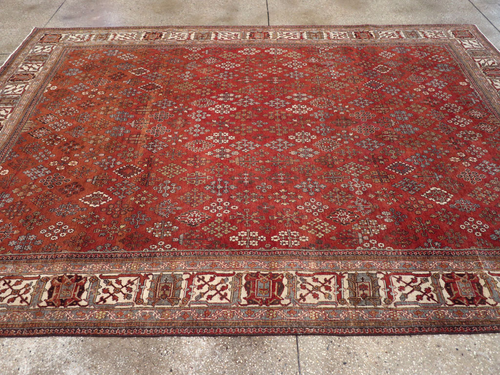 Vintage Persian Josehgan Carpet, No.29450 - Staging