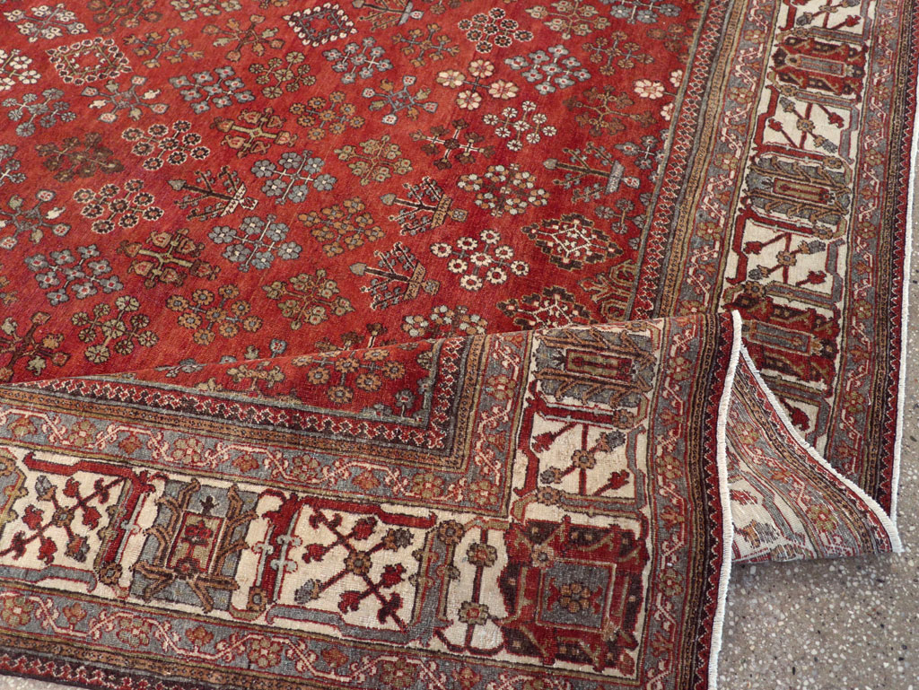 Vintage Persian Josehgan Carpet, No.29450 - Staging