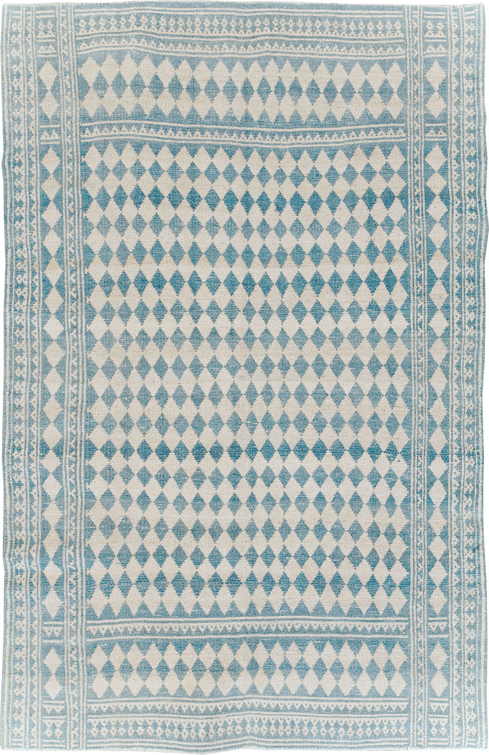 Vintage  Persian Flatweave, No.29454 - Staging