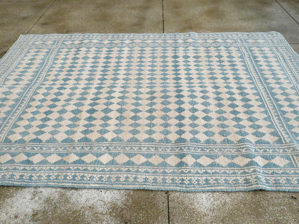Vintage  Persian Flatweave, No.29454 - Staging