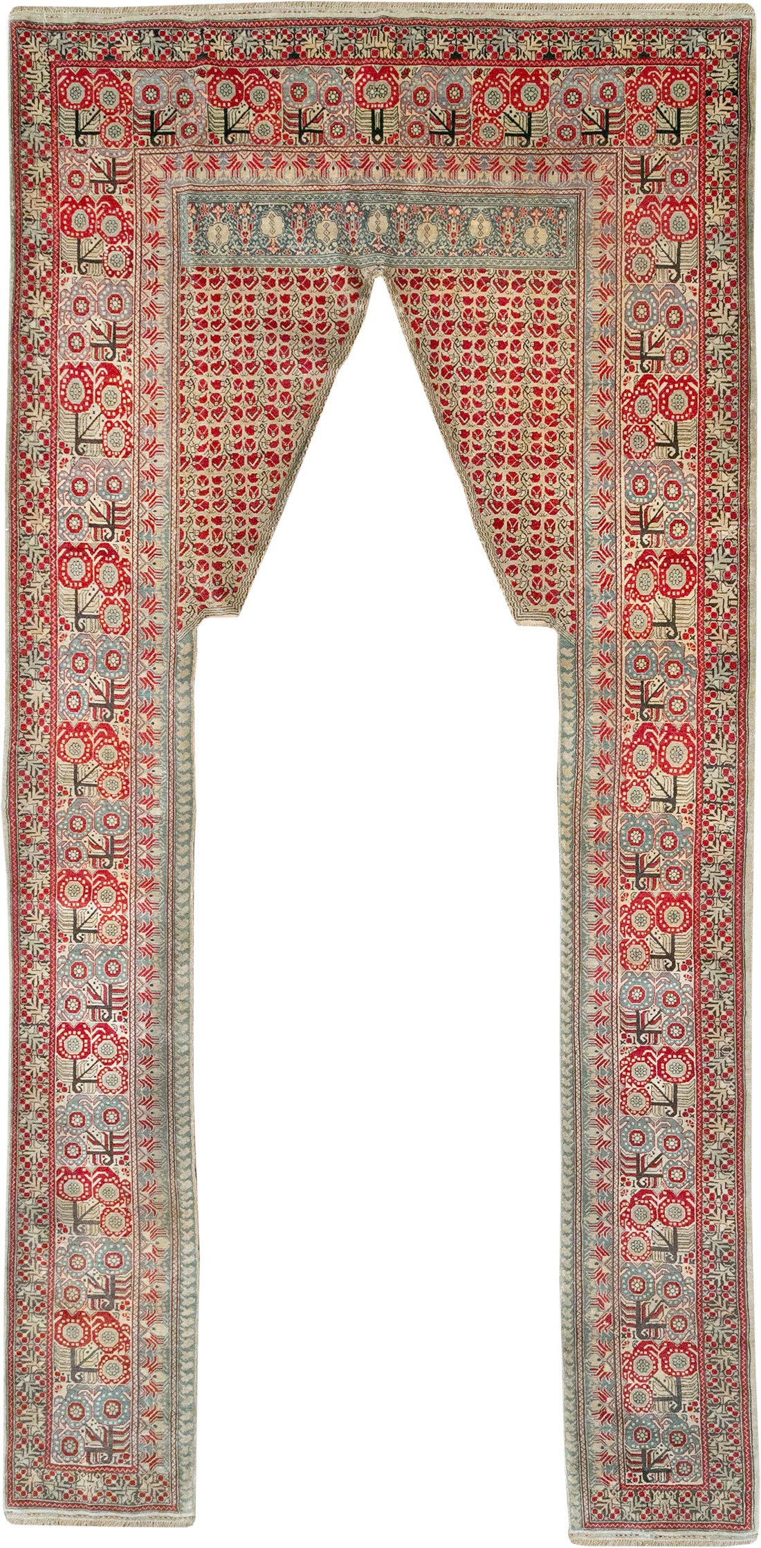 Antique Turkish Portiere Door Curtain, No.29465 - Staging