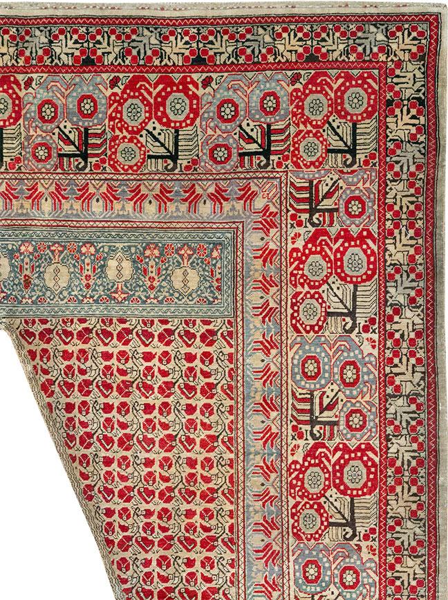 Antique Turkish Portiere Door Curtain, No.29465 - Staging