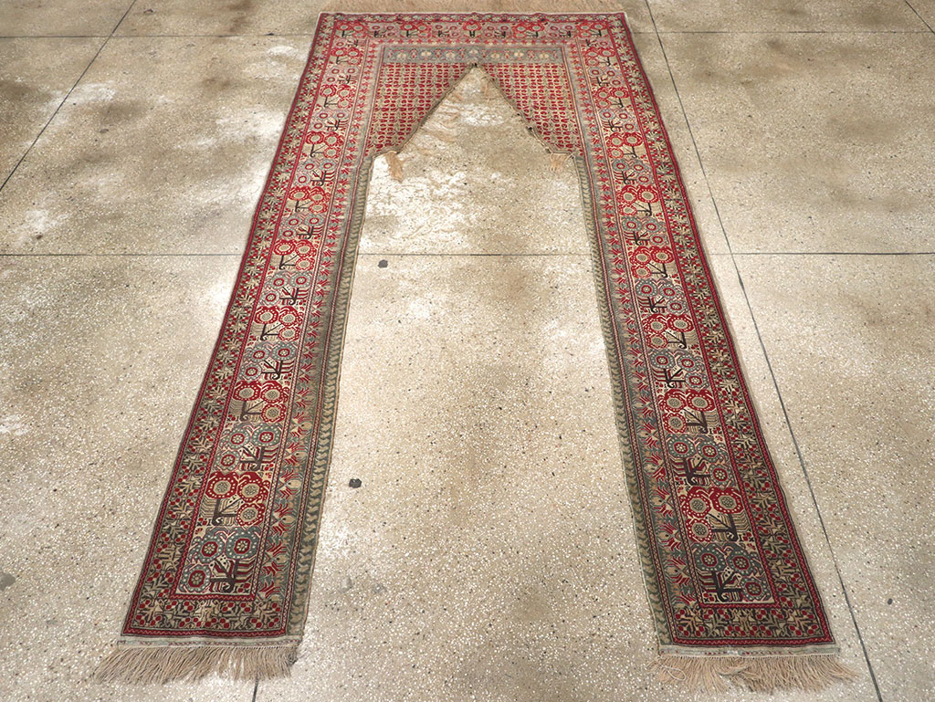 Antique Turkish Portiere Door Curtain, No.29465 - Staging