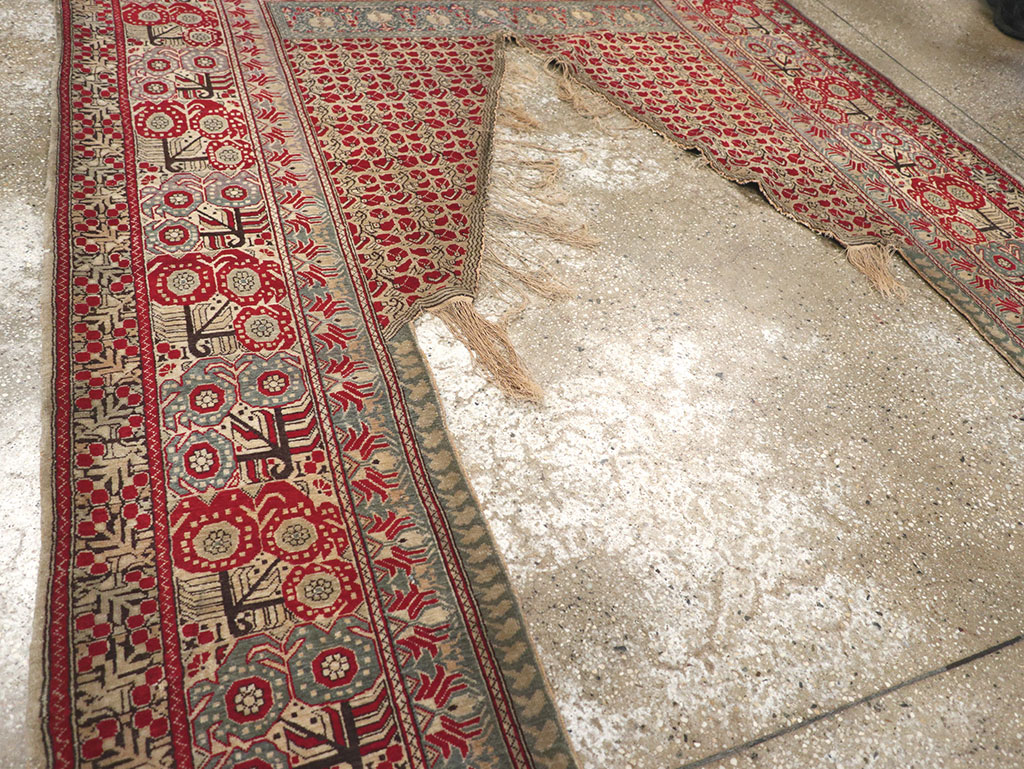 Antique Turkish Portiere Door Curtain, No.29465 - Staging