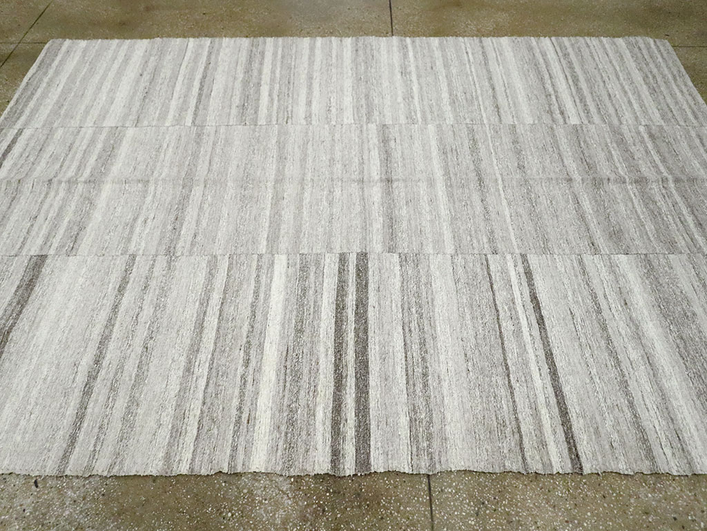 Vintage Turkish Flatweave Kilim Accent Rug, No.29488 - Staging