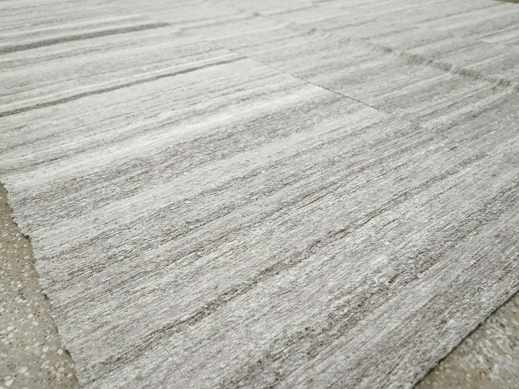 Vintage Turkish Flatweave Kilim Accent Rug, No.29488 - Staging