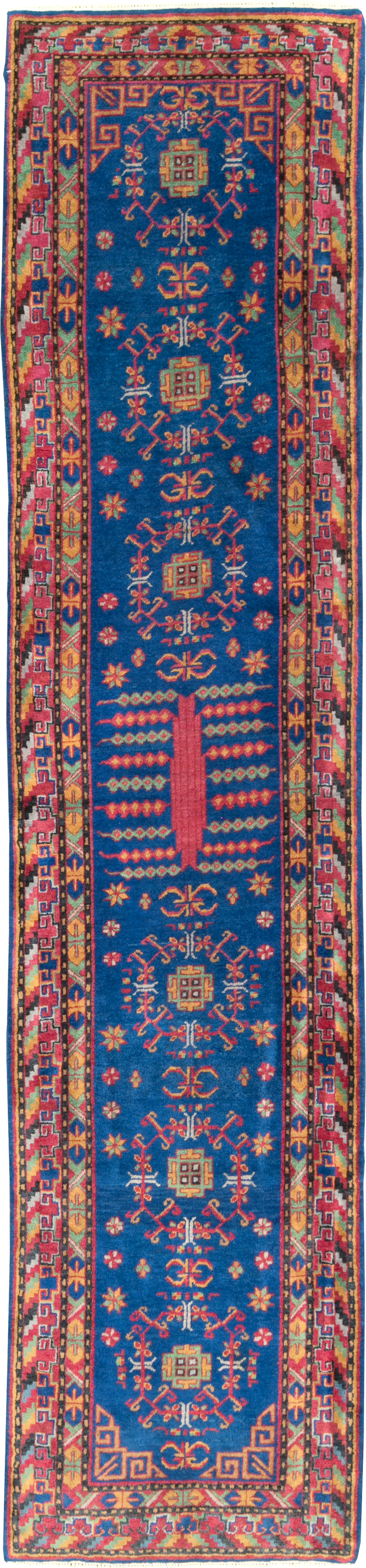 Antique Khotan Runner, No.29489 - Staging