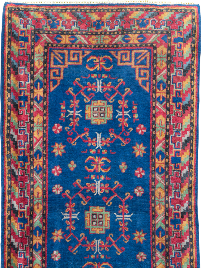Antique East Turkestan Khotan Runner, No.29489 - Staging