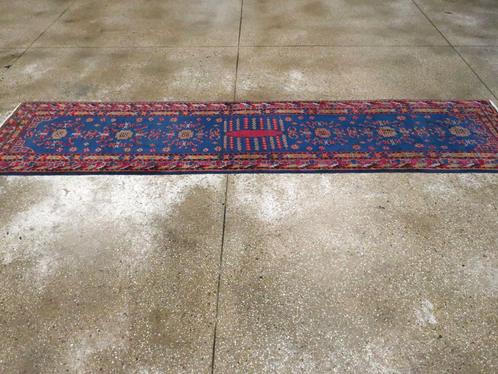 Antique East Turkestan Khotan Runner, No.29489 - Staging
