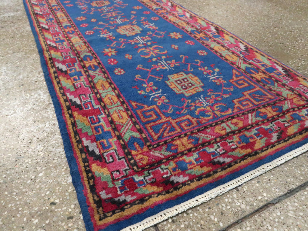 Antique East Turkestan Khotan Runner, No.29489 - Staging