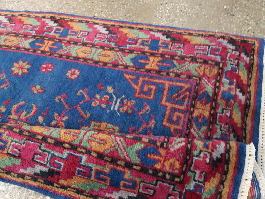 Antique East Turkestan Khotan Runner, No.29489 - Staging