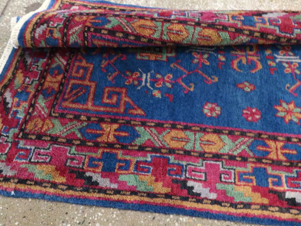 Antique East Turkestan Khotan Runner, No.29489 - Staging