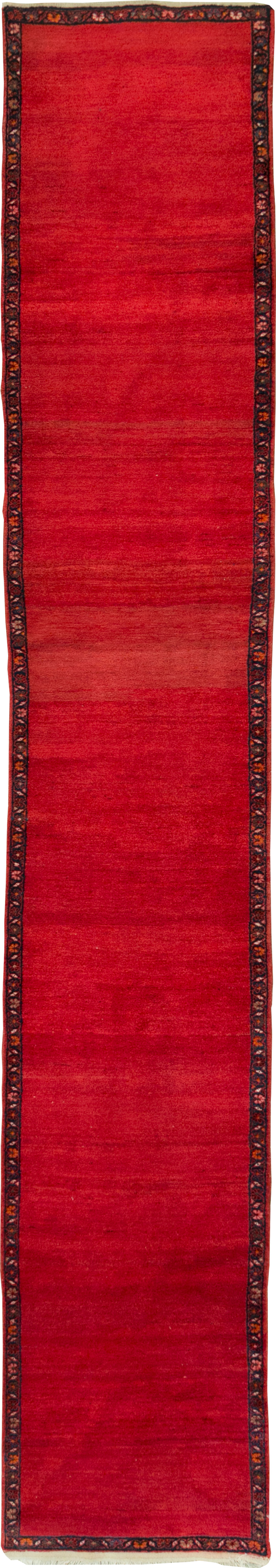 Vintage Persian Mahal Runner, No.29497 - Staging