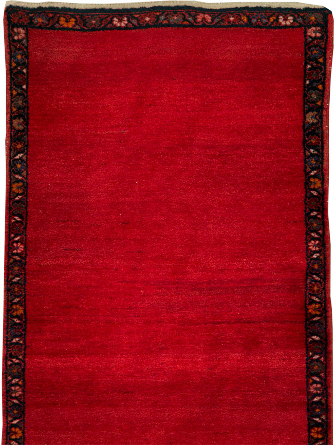 Vintage Persian Mahal Runner, No.29497 - Staging