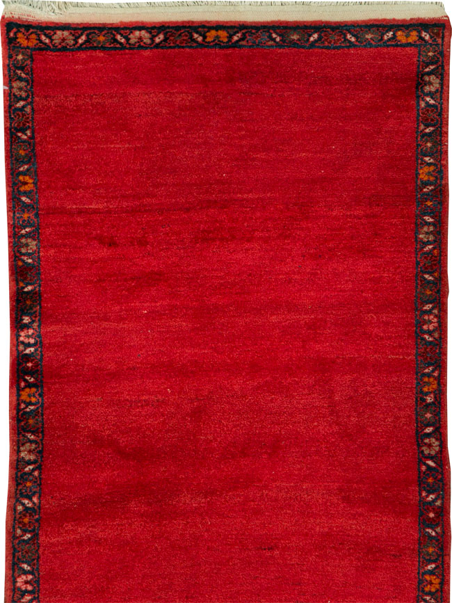 Vintage Persian Mahal Runner, No.29497 - Staging