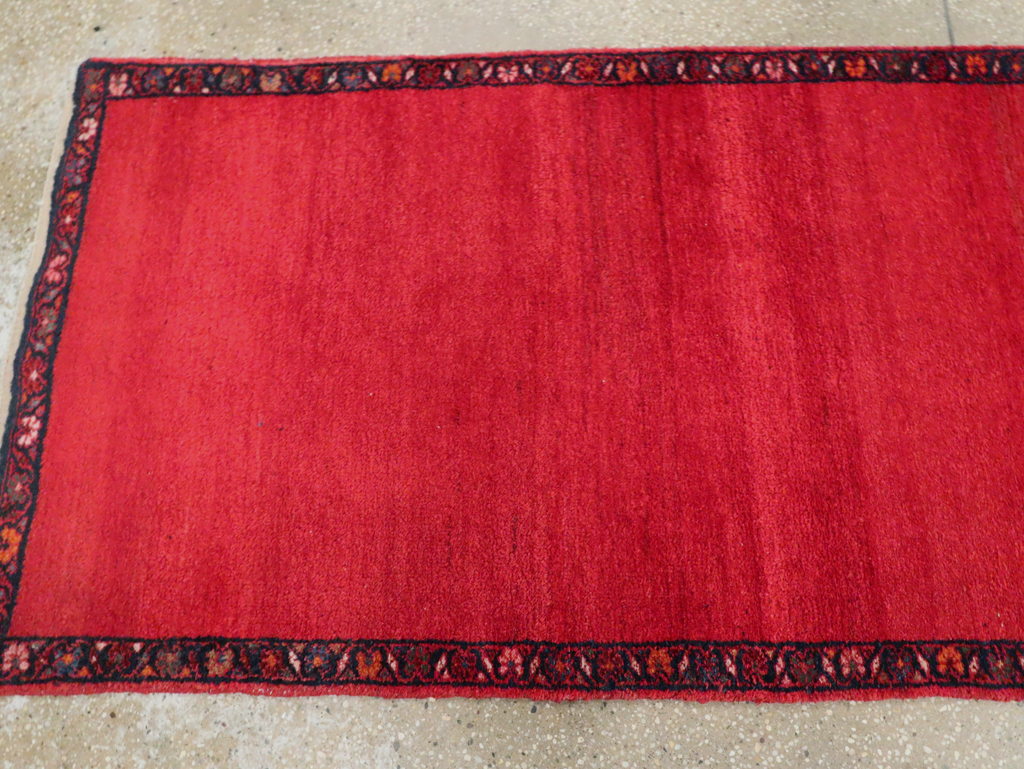 Vintage Persian Mahal Runner, No.29497 - Staging