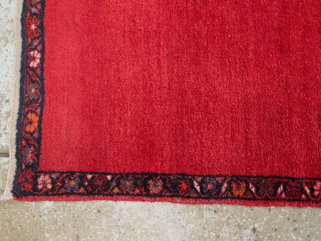 Vintage Persian Mahal Runner, No.29497 - Staging