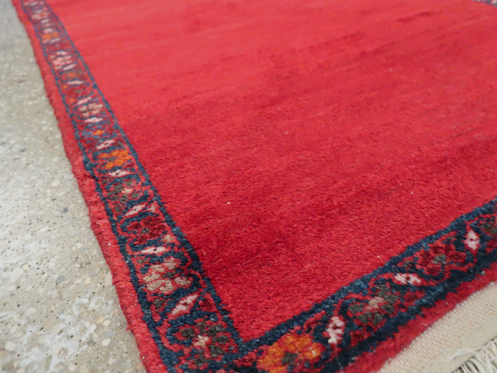 Vintage Persian Mahal Runner, No.29497 - Staging