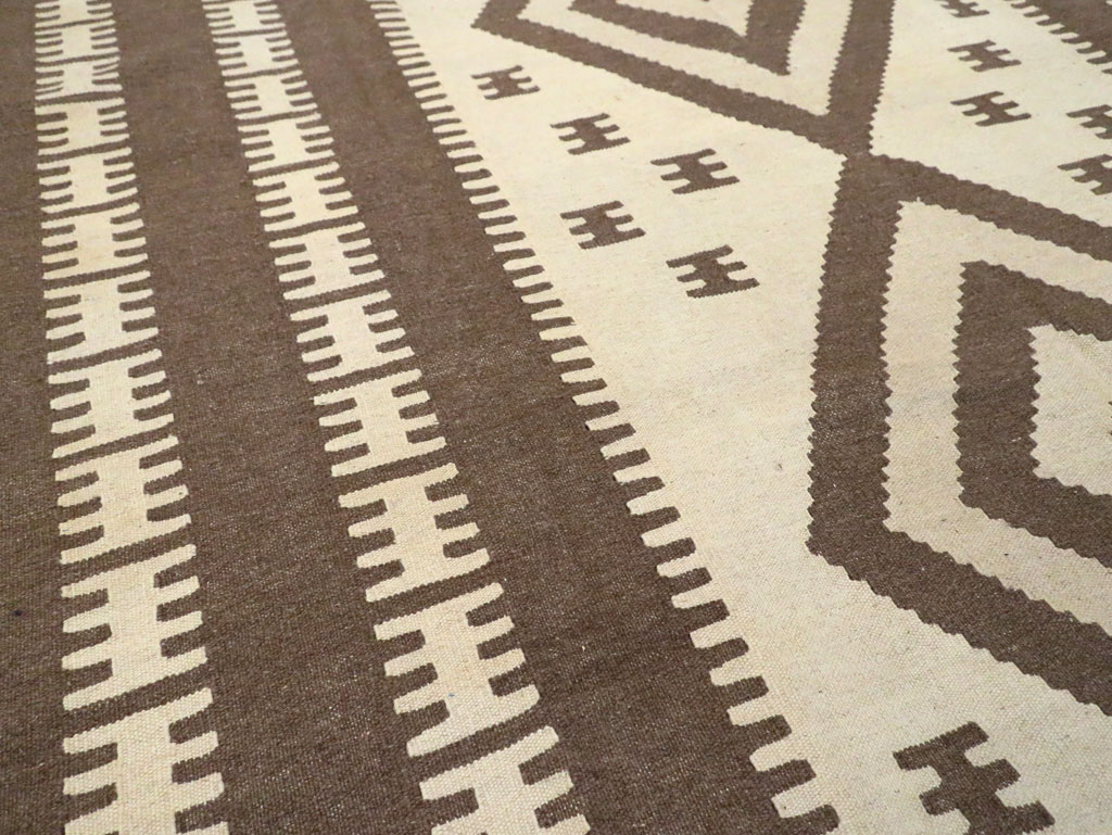 Vintage Persian Flatweave, No.29501 - Staging