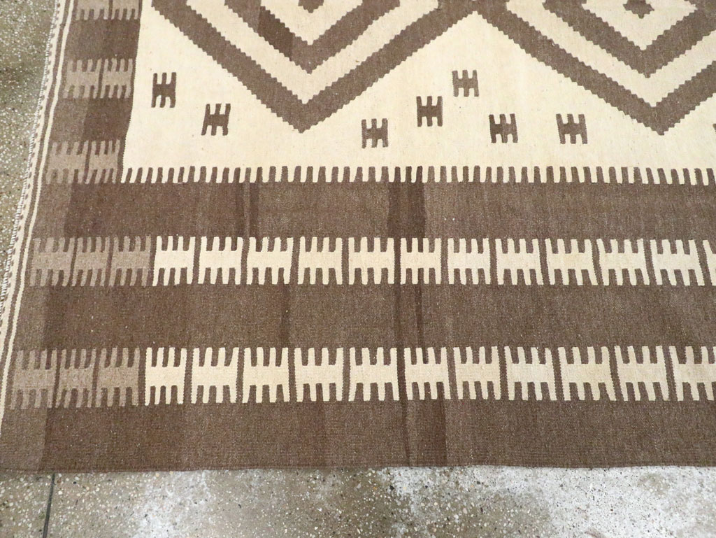 Vintage Persian Flatweave, No.29501 - Staging