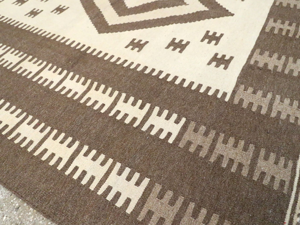 Vintage Persian Flatweave, No.29501 - Staging