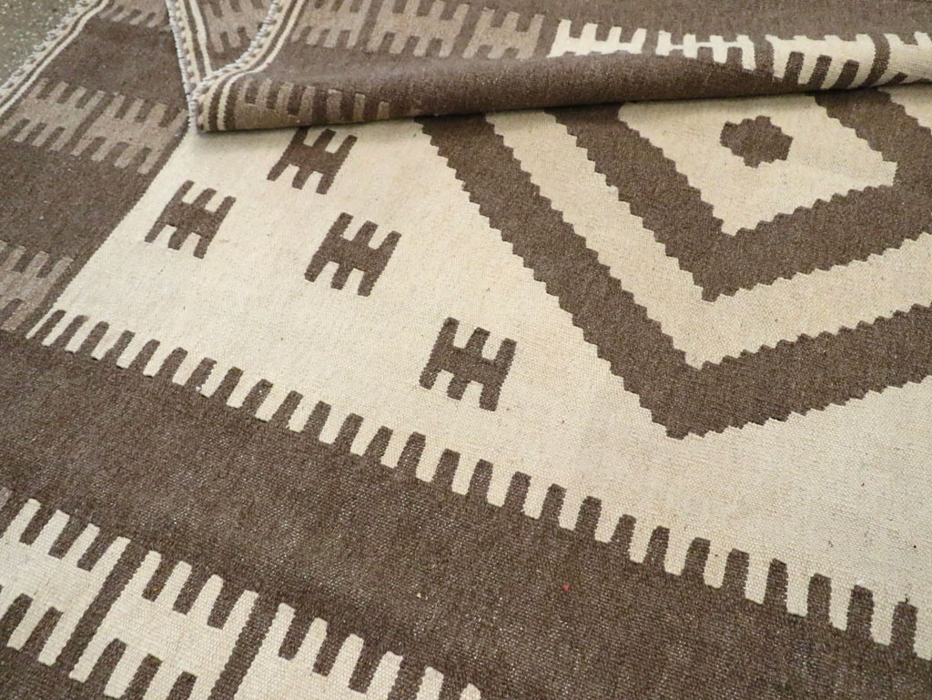 Vintage Persian Flatweave, No.29501 - Staging