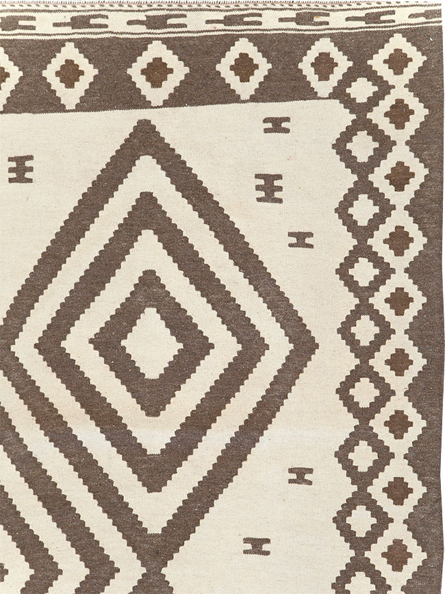 Vintage Persian Flatweave, No.29503 - Staging