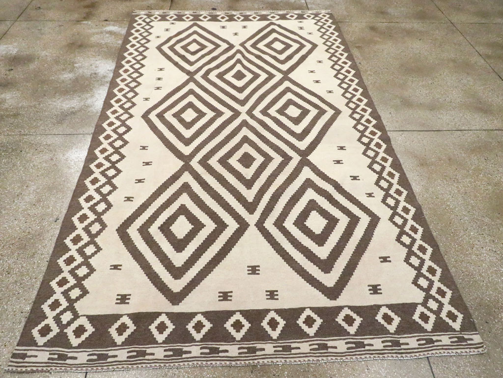 Vintage Persian Flatweave, No.29503 - Staging