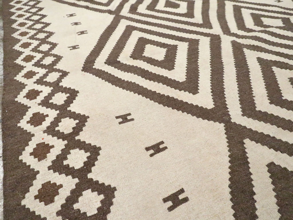 Vintage Persian Flatweave, No.29503 - Staging