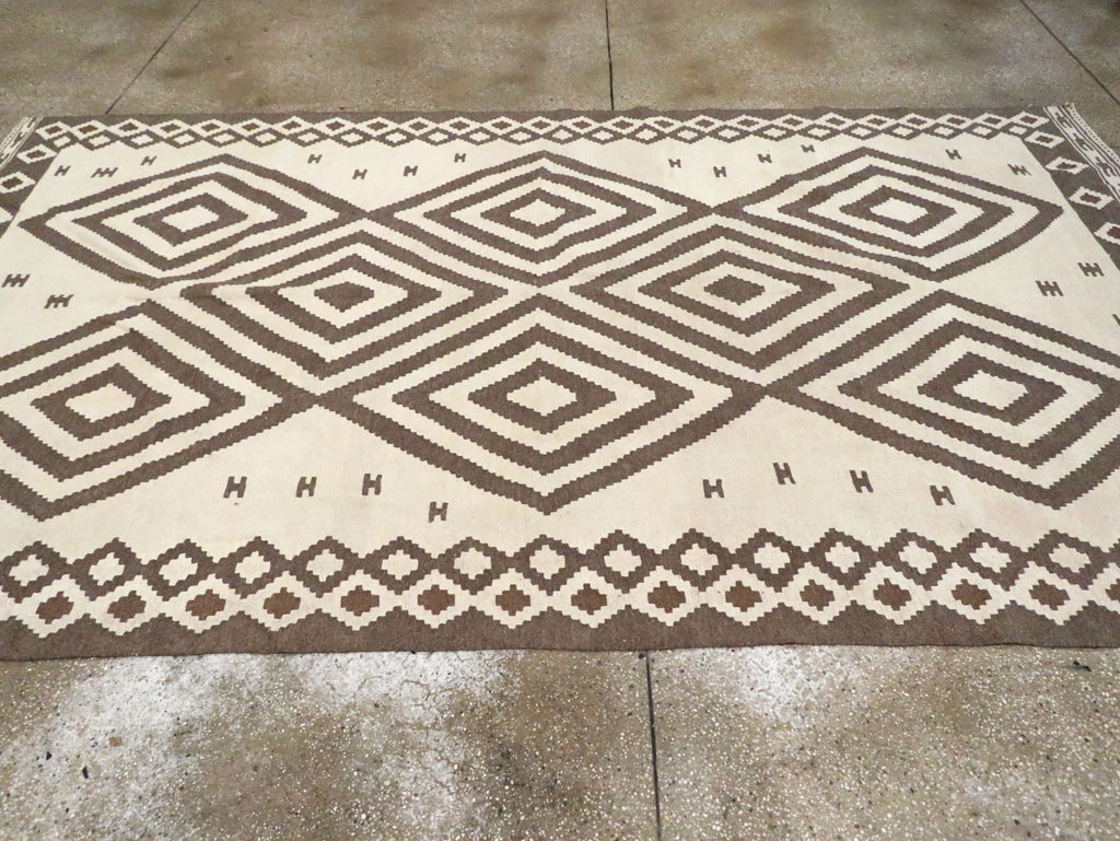 Vintage Persian Flatweave, No.29503 - Staging