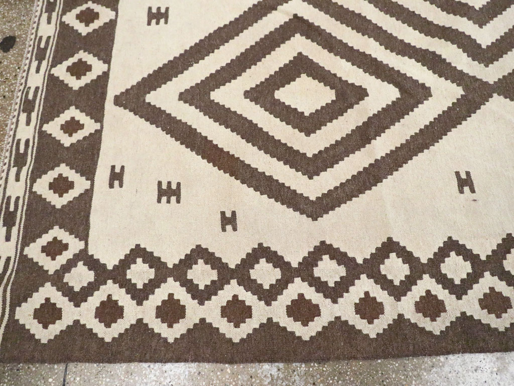 Vintage Persian Flatweave, No.29503 - Staging