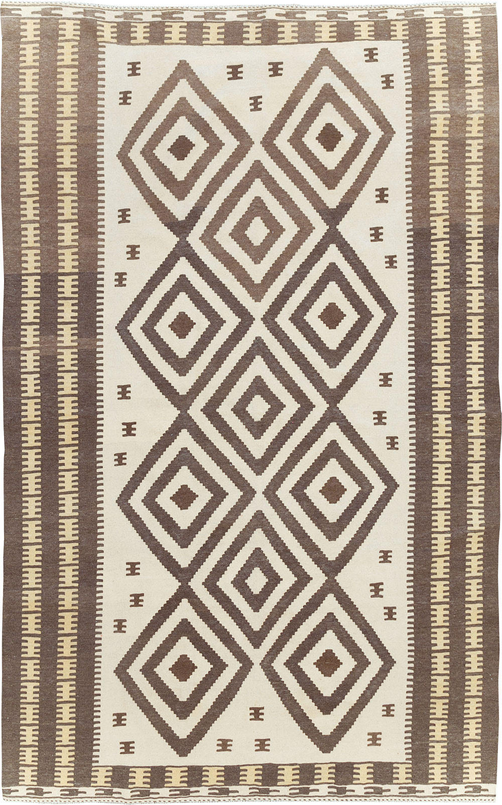 Vintage Persian Flatweave, No.29505 - Staging