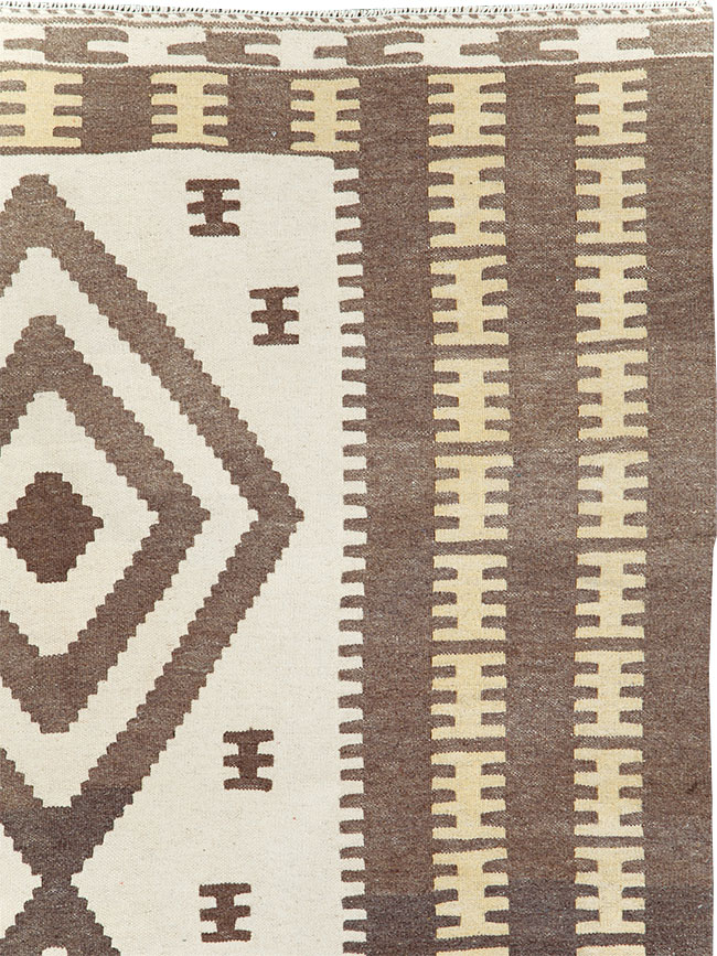 Vintage Persian Flatweave, No.29505 - Staging