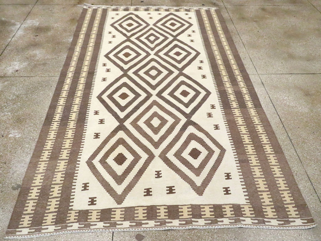 Vintage Persian Flatweave, No.29505 - Staging
