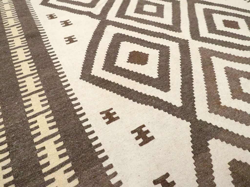 Vintage Persian Flatweave, No.29505 - Staging