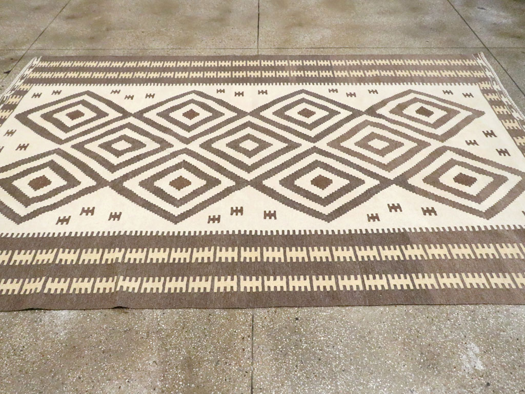 Vintage Persian Flatweave, No.29505 - Staging