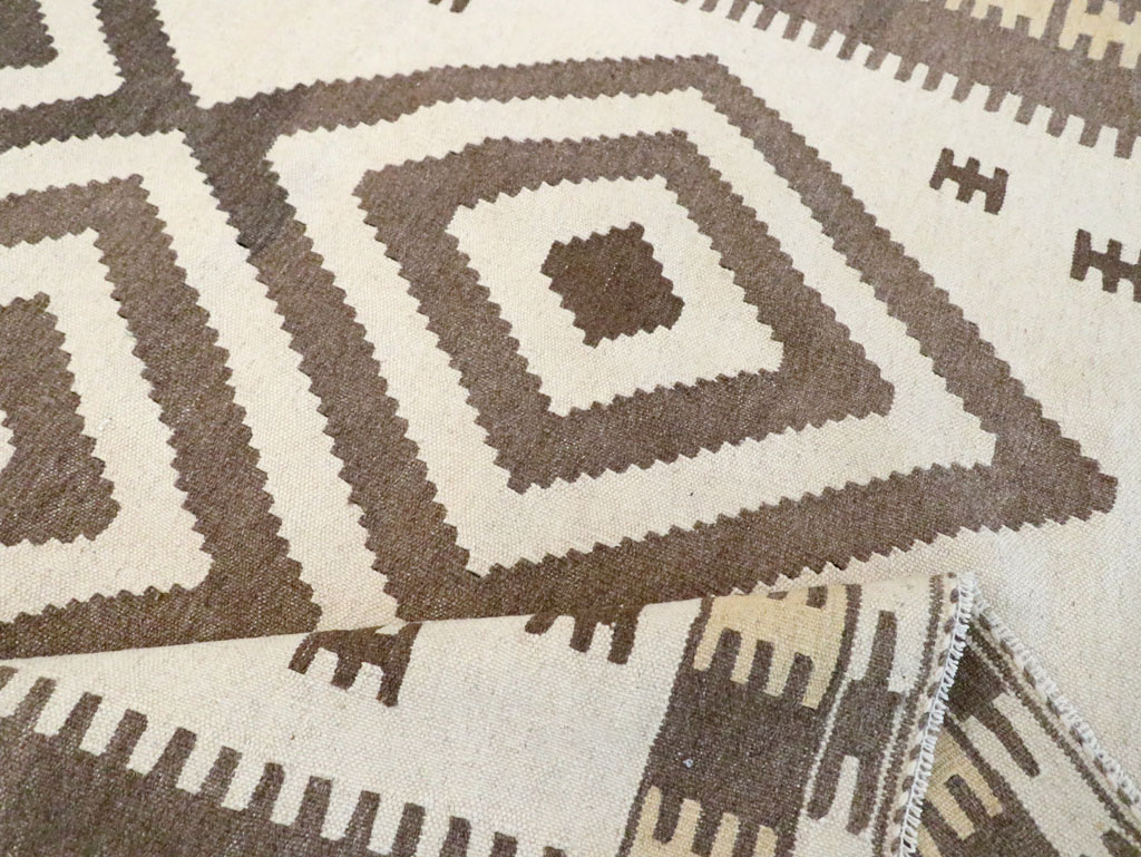 Vintage Persian Flatweave, No.29505 - Staging