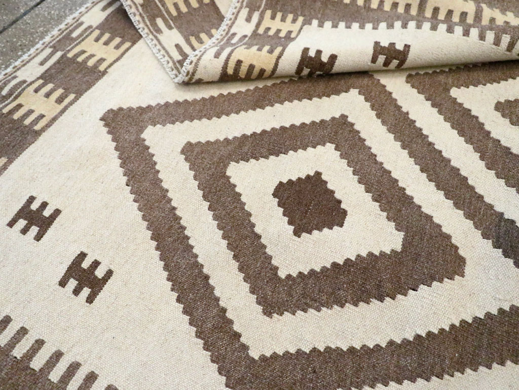 Vintage Persian Flatweave, No.29505 - Staging