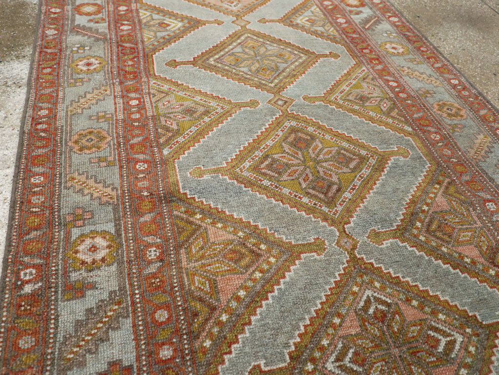 Antique Persian Kurd Runner, No.29513 - Staging